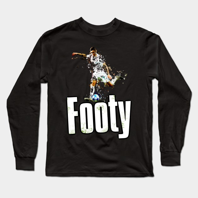 Football Long Sleeve T-Shirt by ILYOart